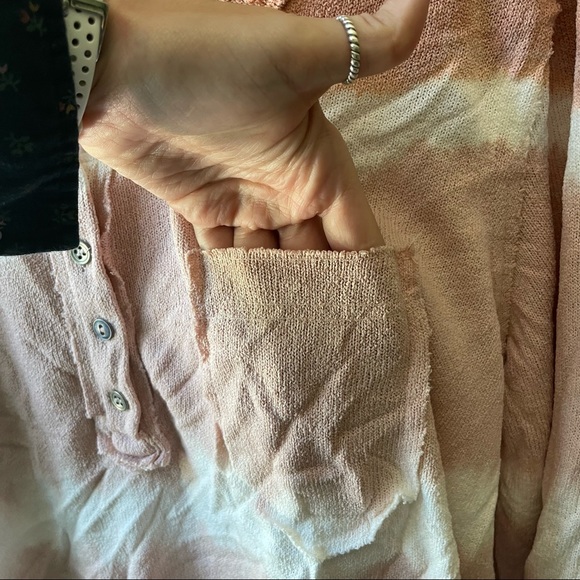 POL tie-dye henley - Picture 9 of 9